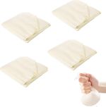 4 Pcs 50 * 50 Cm Cheese Cloths for Straining, Muslin Cooking,... 