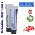 Betadine Antiseptic Ointment  2 x 20g Wound Dressing UK Seller Fast Dispatch