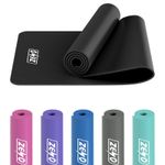 60 x 180CM YOGA MAT 10MM THICK GYM EXERCISE FITNESS PILATES WORKOUT MAT NON SLIP