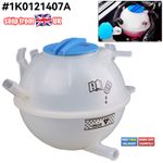 Coolant Radiator Reservoir Tank 1K0121407A For VW Golf Jetta Tiguan Passat Audi
