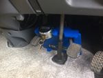FIAT DUCATO SECURITY PEDAL LOCK 1995-2007 motorhome campervan,workvan horse Box