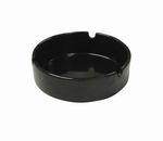 Melamine Ashtray 4" Black Cigarette Ash Tray Bin Pub Garden Plastic Pk 10