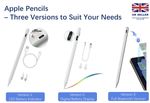 1st 2nd Generation Pencil Pen Stylus For Apple iPad 6th 7th 8th 9th 10th Gen UK