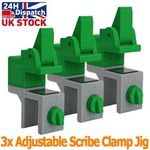 Scribe Clamp Jig For Woodworking Board 16-24mm Filler,12-20mm Carcass Clamp Tool