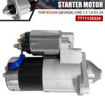 Starter Motor for Nissan Qashqai Juke Note Cube 1.5 dCi 1.6 2003-2024 7711135334
