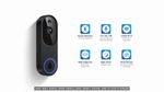1080P Wireless Video Doorbell Camera WiFi Battery Two-Way Audio Night Vision