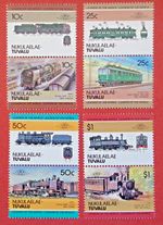 Tuvalu Nukulaelae (1985) Trains  / Railways / Transport - MNH Mint