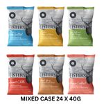 Lister's Crisps Mixed Box - 6 Flavours all in the same box  24 x 40g FREE P&P