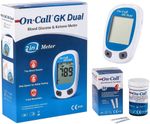 On Call Blood Ketone Meter + 25 Ketone test strips + lancets + Auto-Lancer