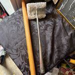 Metal & Wood Weed Remover Weeding Tool with Wooden Handle, Hand Garden Tool