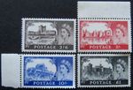 Sg.536-539 1955 Waterlow castles, fine MNH.