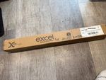Excel C5E 1U 24 port UTP Patch Panel Black