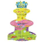 3 Tier SpongeBob Party Decoration SpongeBob Birthday Cake Stands Party Supplies