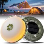 10M Portable Solar LED String Light Outdoor Camping Retractable Waterproof
