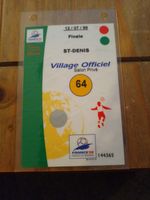 Stadium pass Ticket 1998 World Cup Final  France
