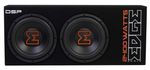 EDGE EDBX12TADSP Twin DBX Series 12 Inch Bass Sub Enclosure DSP 4 Ohms 800 W RMS