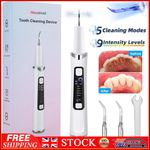 Electric Plaque Remover for Teeth 5 Modes Dental Ultrasonic Tartar Tooth Cleaner