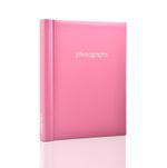 Pink Self Adhesive 36 Sheets /72 Sides Spiral Bound Photo Album for Gift -SM72PK