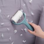Durable Plastic Lint Roller Hair Remover Brush for Sweaters Blankets Furniture