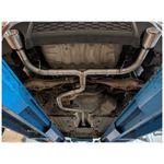 PIPE DYNAMICS - MK7 7.5 GOLF 2.0 GTD -  GTI STYLE STRAIGHT PIPE CAT BACK EXHAUST