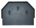 Cast Iron Fireback Fireplace Fire Back Fire Back Board Back Plate for Fire 2size