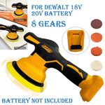 For Dewalt 18V 20V Cordless Rotary Car Polisher Buffer Sander Polishing Machine
