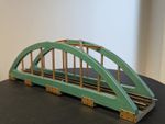 O Gauge 3 Rail Scratch Built Bridge