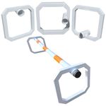 Pair Aluminium Cavaletti – High-Quality Powder-Coated Finish