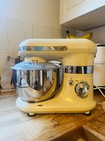 Crofton Cream Stand Mixer 3.0-3.4L Stainless Bowl, 6-Speed Pulse, Attachments