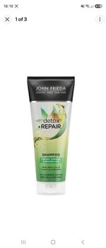 John Frieda Detox & Repair Shampoo 250ml Deep Cleansing Damaged Hair