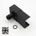 Greenhouse Guttering End Cap, 40 mm Hose Connector – Hozelock / Gardena – Halls