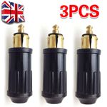 3 x 12v 24v DC Hella Type BMW or Scania Accessory Power plug DIN plug W