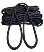 Dock Line Double Braid Polyester Marine Boat Mooring Rope Spliced Dockline Warps