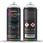 ProMatic Colour Coat Midnight Black RAL 9005 Satin 1K Acrylic Spray Paint 400ml