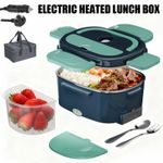 1.5L Electric Lunchbox Heating Portable 80W Heating with UK Plug Cars Offices