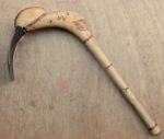 Traditional West African "FLAMINGO" Heavy Hoe, Beautiful and Useful too