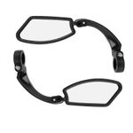 Pair Electric Bike Mirrors Handlebar Rear View 360° Rotatable Safety MTB Road Cy