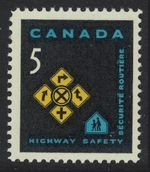 Canada 1966 Highway Safety road signs SG 572 MNH mint  *combined postage*