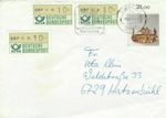 GERMANY TWO COVERS , AUTOMATION MACHINE CANCELLED COVERS
