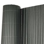NEW! 1m x 4m Grey PVC Outdoor Garden Fencing Privacy Screen Roll