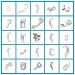 Curtain Track Gliders - Fabric Drape Rail Sliders Swish Harrison Gliss Runners