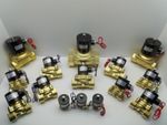 KLOD SOLENOID VALVE AIR WATER GAS OIL BRASS NORMALLY CLOSED 12V 24V 240V BSP