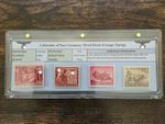 Nazi Germany Third Reich WWII Collection of Hitler Mussolini Stormtrooper Stamps