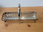 Vintage Silver Plated Cracker/Macaron/Biscuit Tray with Handle - Prop/Decor