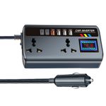Car Power Inverter 12V/24V to 220V Converter, Cigarette Lighter Outlet