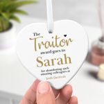Leaving Work Retirement Gifts For Women Colleague Funny Traitor With Gift Bag