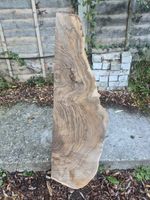 English Walnut Figured Slab Section - Natural Edge Timber Blank
