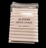 22 Sticks Dustless White Chalk