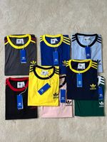 Adidas Originals 3 Stripes Cotton T-shirt Crew Neck Short Sleeve
