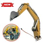 HUINA 580 Modified Parts Upgrade RC Hydraulic Excavator DIY Kit System